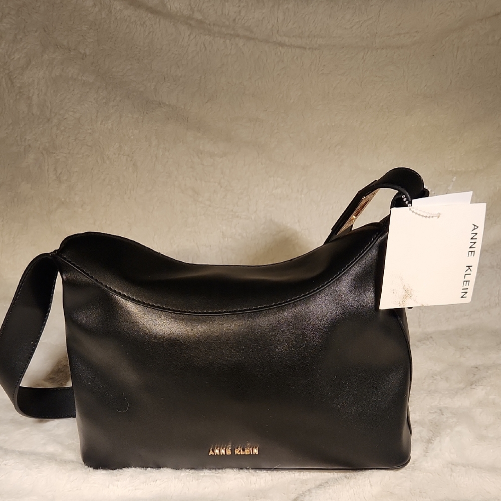 Anne Klein Classic Black Crossbody Bag